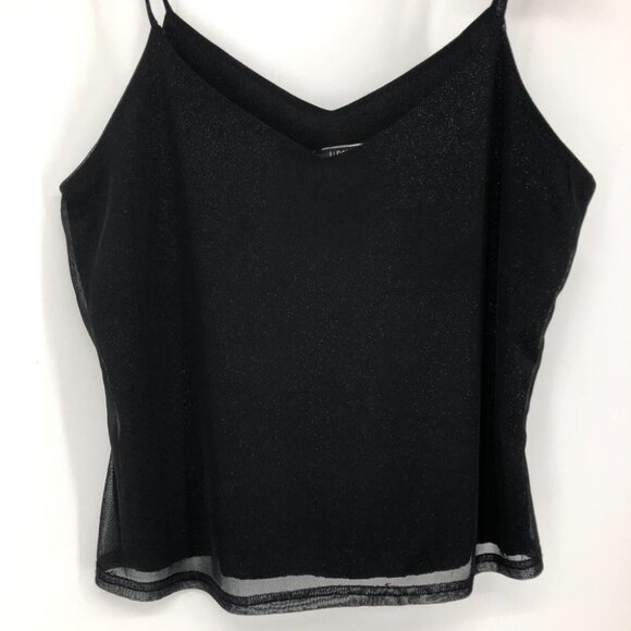Vintage L’Equipe made in Canada black glitter camisole - Picture 7 of 13